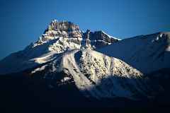 20B Mount Hector Morning From Trans Canada Highway Just Before Lake Louise on Drive From Banff in Winter.jpg